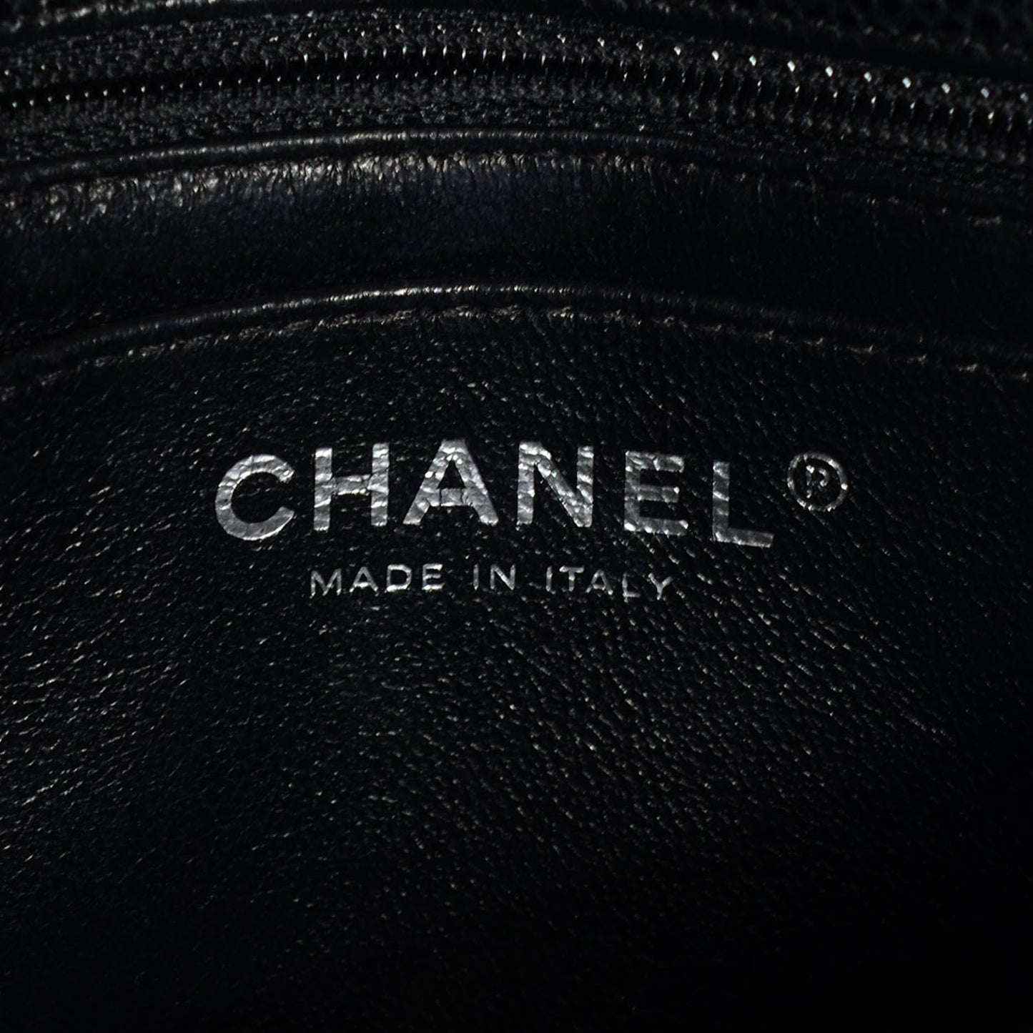 Caviar Quilted Mini Square Flap Black