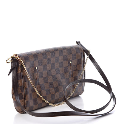 Louis Vuitton Damier Ebene Favorite MM 3 of 11