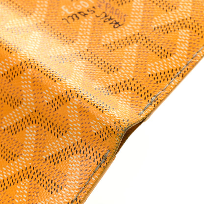 Goyard Goyardine Saint Pierre Card Holder Yellow 10 of 11