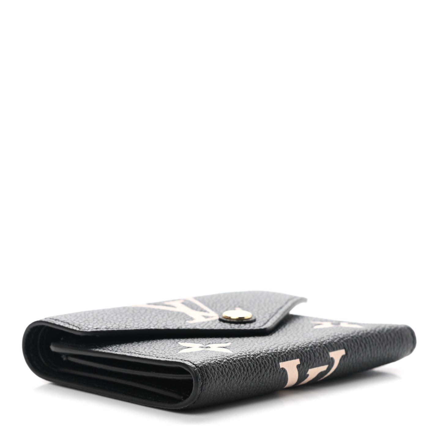 Empreinte Monogram Giant Victorine Wallet Black Beige