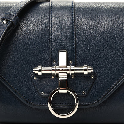 Givenchy Sugar Goatskin Obsedia Shoulder Bag Navy 9 of 9