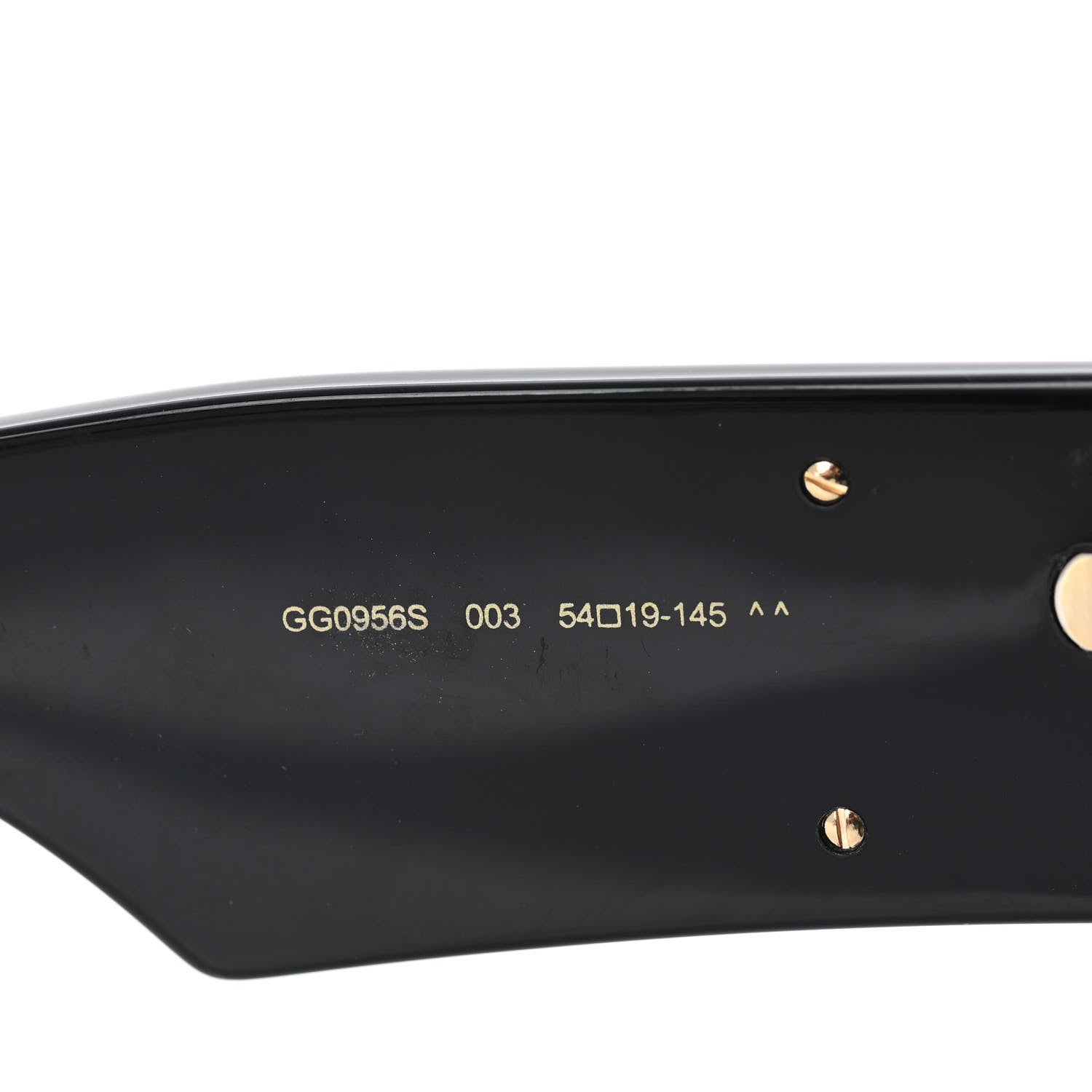 Gucci Acetate Square Frame Sunglasses GG0956S Black 5 of 9