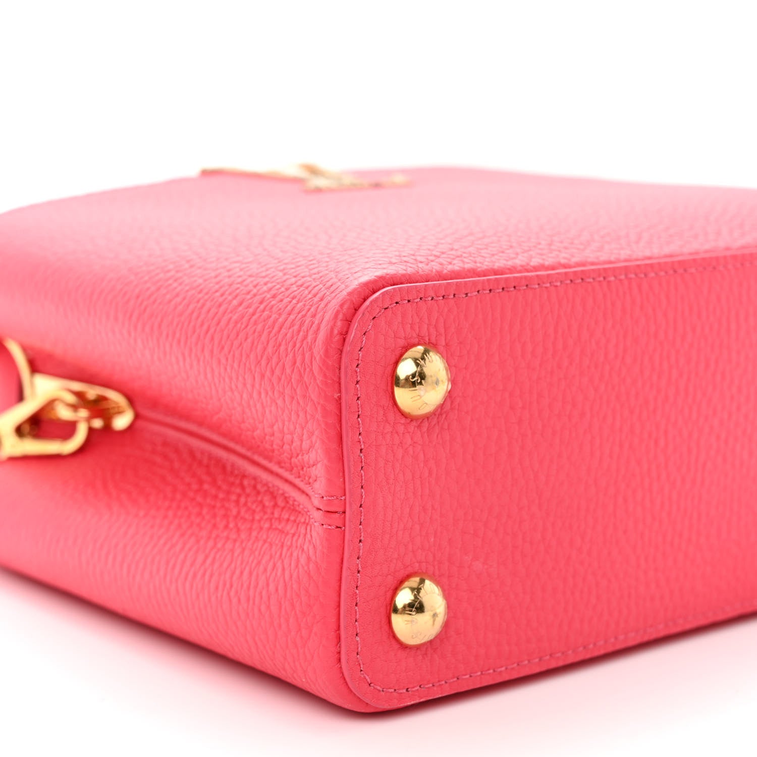 Louis Vuitton Taurillon Snakeskin Capucines BB Rose Berlingot 8 of 10
