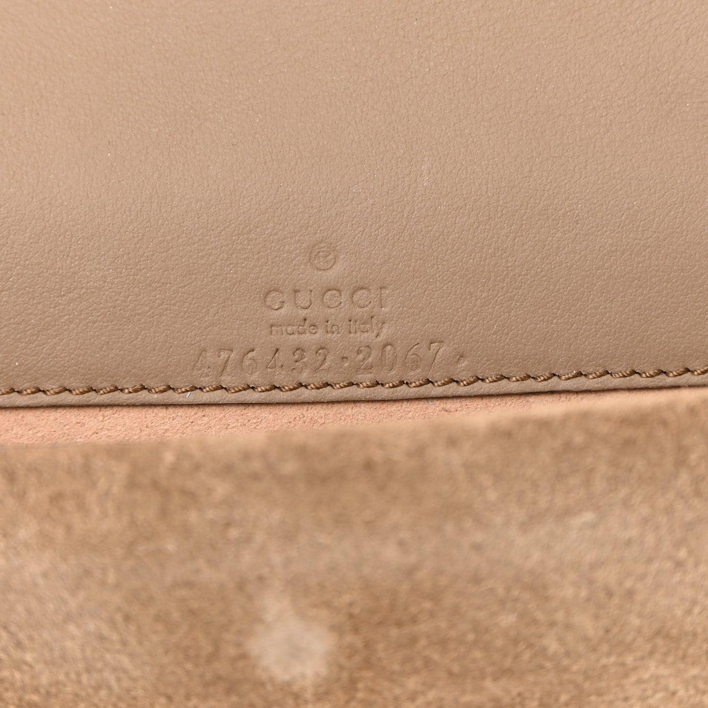 GG Supreme Monogram Super Mini Dionysus Shoulder Bag Taupe