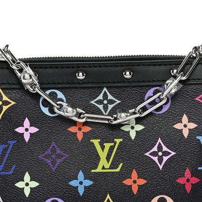 Louis Vuitton LV X TM Monogram Multicolor Pochette Accessories Black 7 of 10