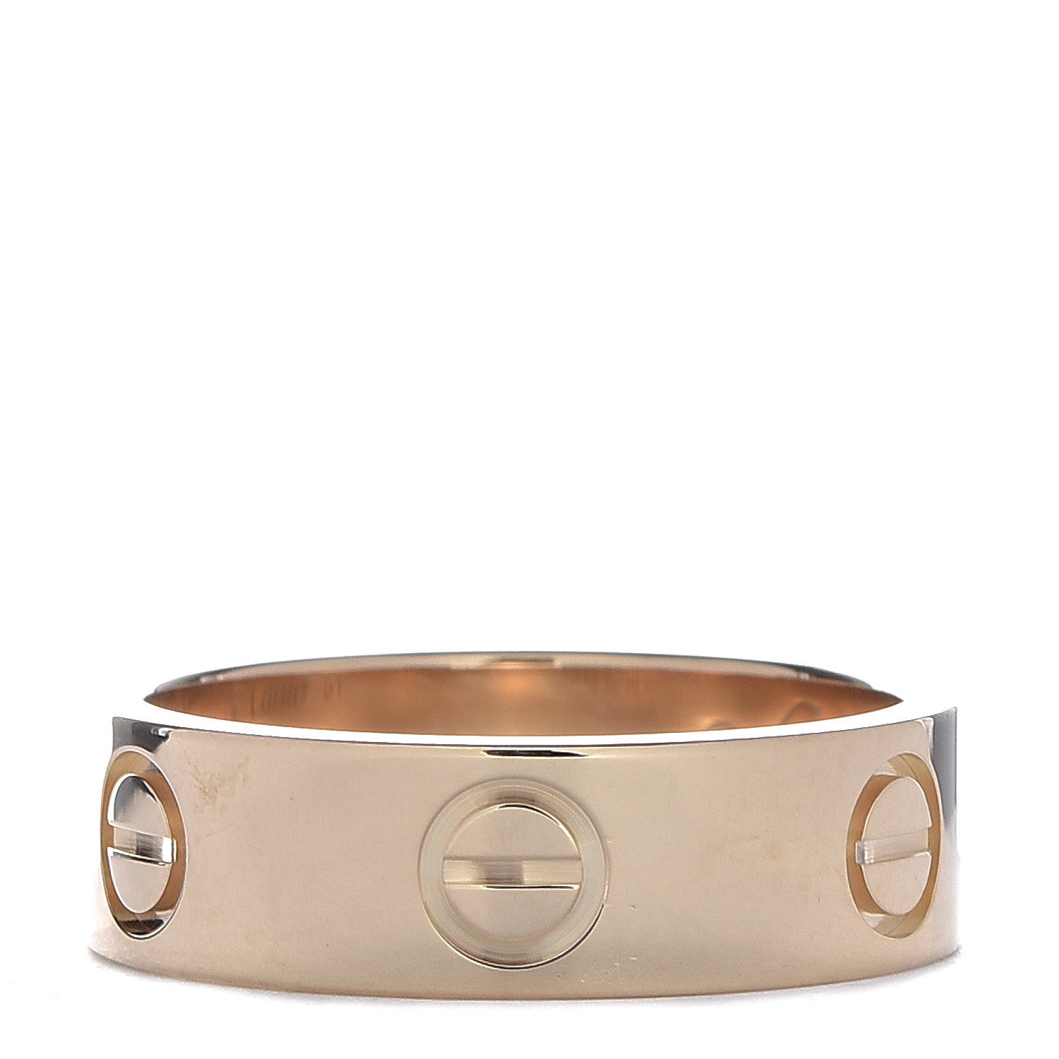 Cartier 18K Yellow Gold 5.5mm LOVE Ring 51 5.75 1 of 5