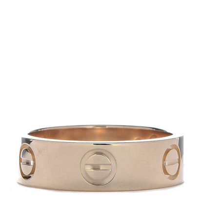 Cartier 18K Yellow Gold 5.5mm LOVE Ring 51 5.75 1 of 5
