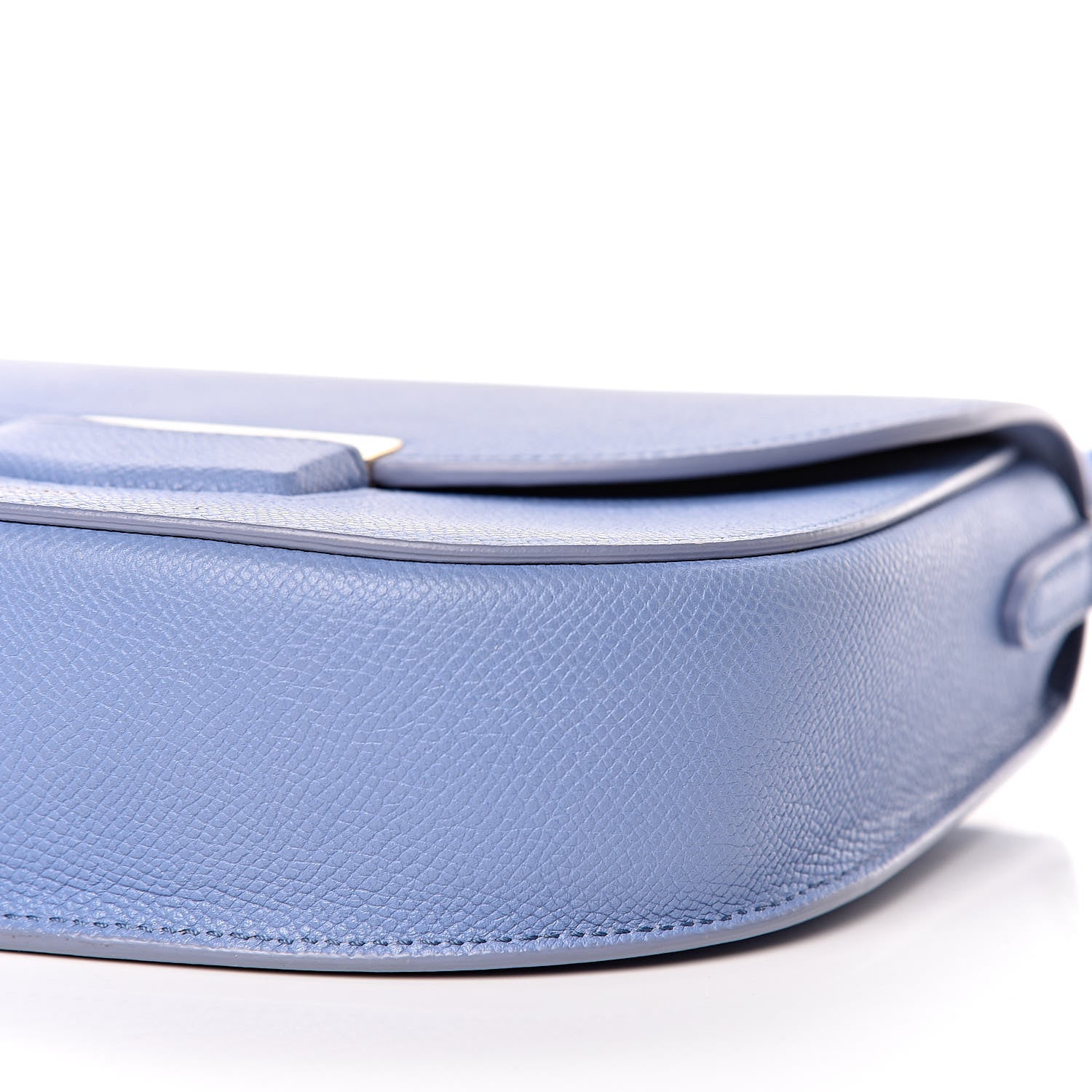 Celine Grained Calfskin Small Trotteur Porcelain 11 of 12