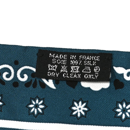 Hermes Silk Peuple Du Vent Bandana Twilly 3 of 6