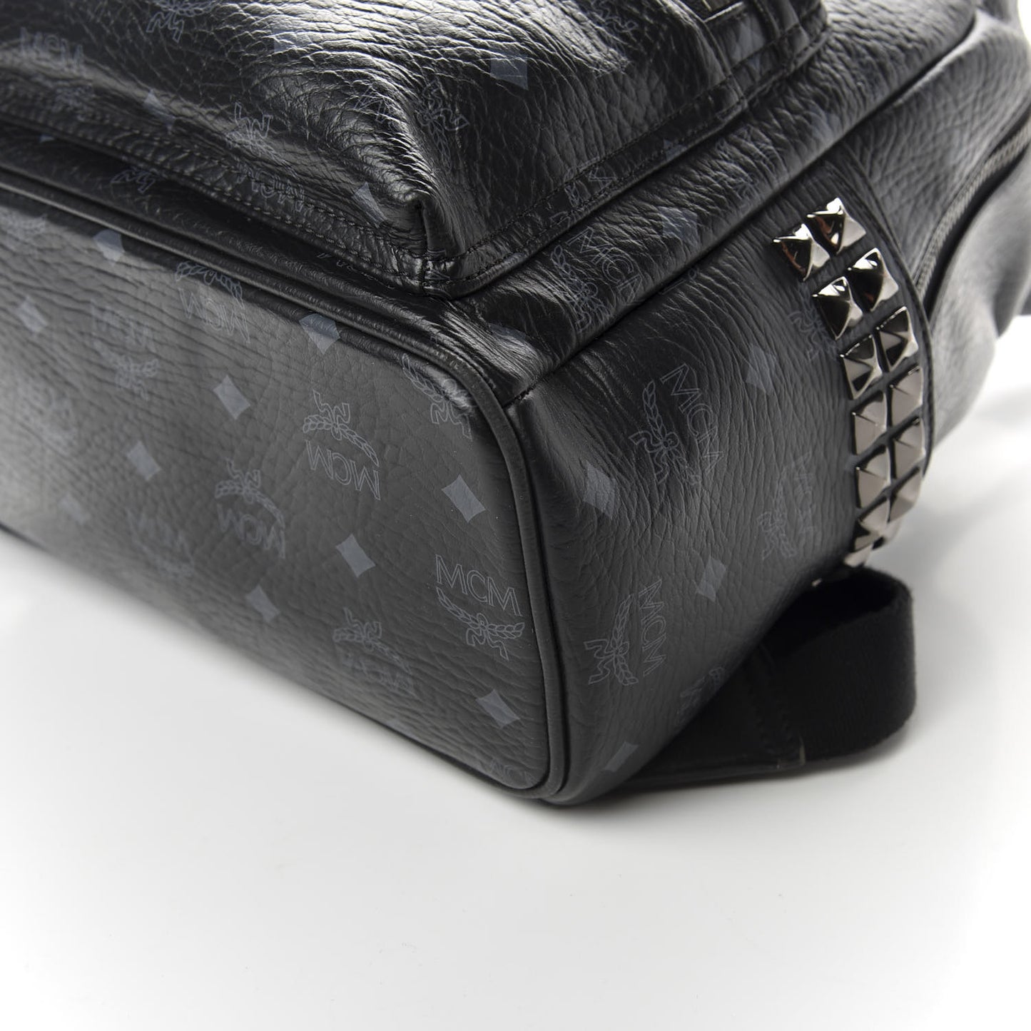 Visetos Small Side Stud Stark Backpack Black