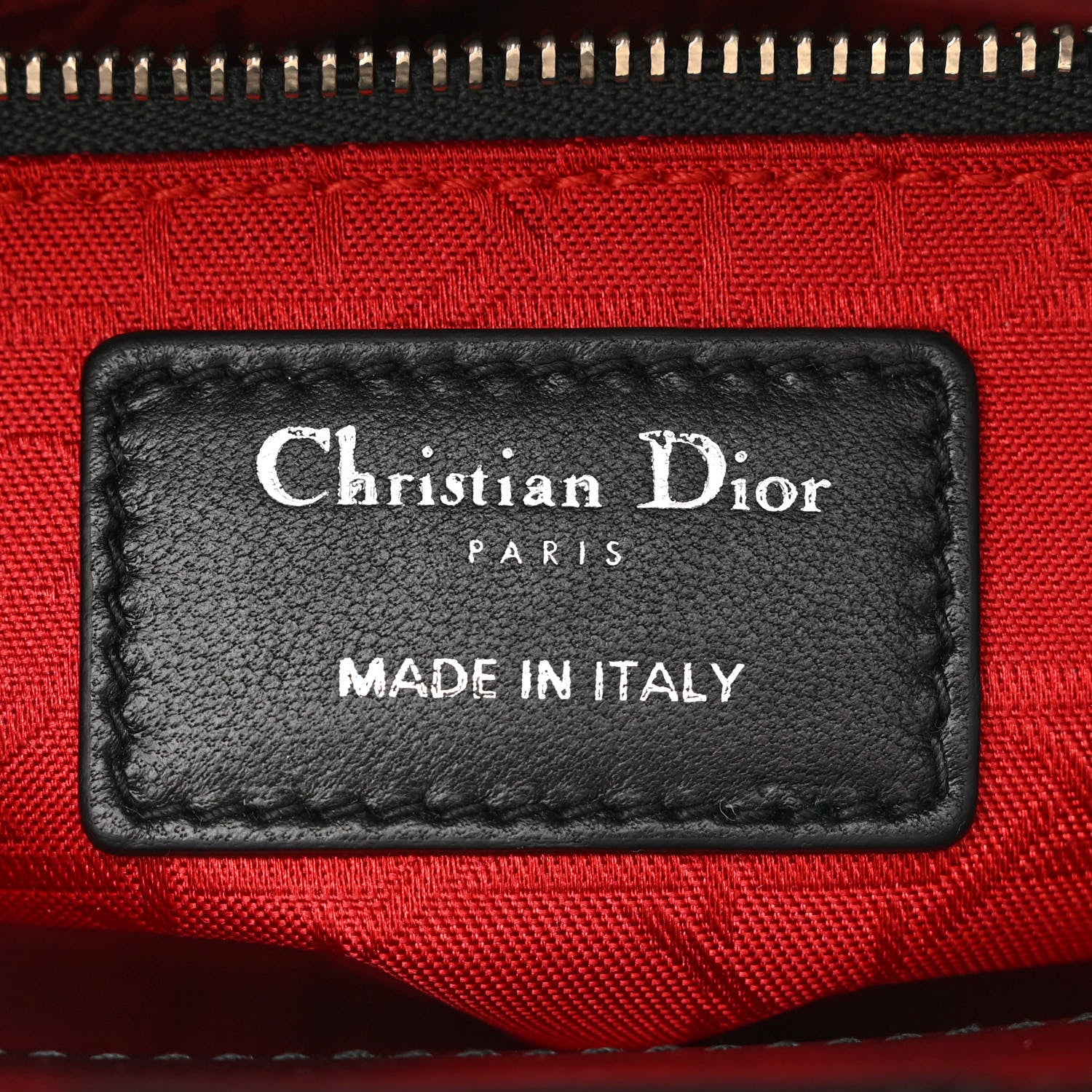 Christian Dior Lambskin Cannage Mini Lady Dior Black 6 of 12