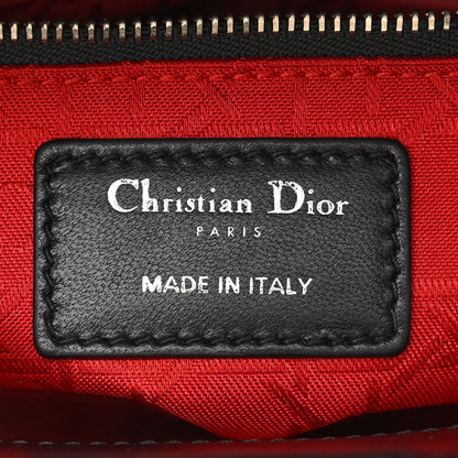 Christian Dior Lambskin Cannage Mini Lady Dior Black 6 of 12