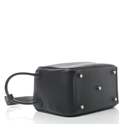 Hermes Taurillon Clemence Lindy 26 Black 4 of 10