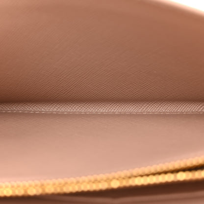 Prada Saffiano Metal Oro Chain Wallet Cammeo 5 of 12