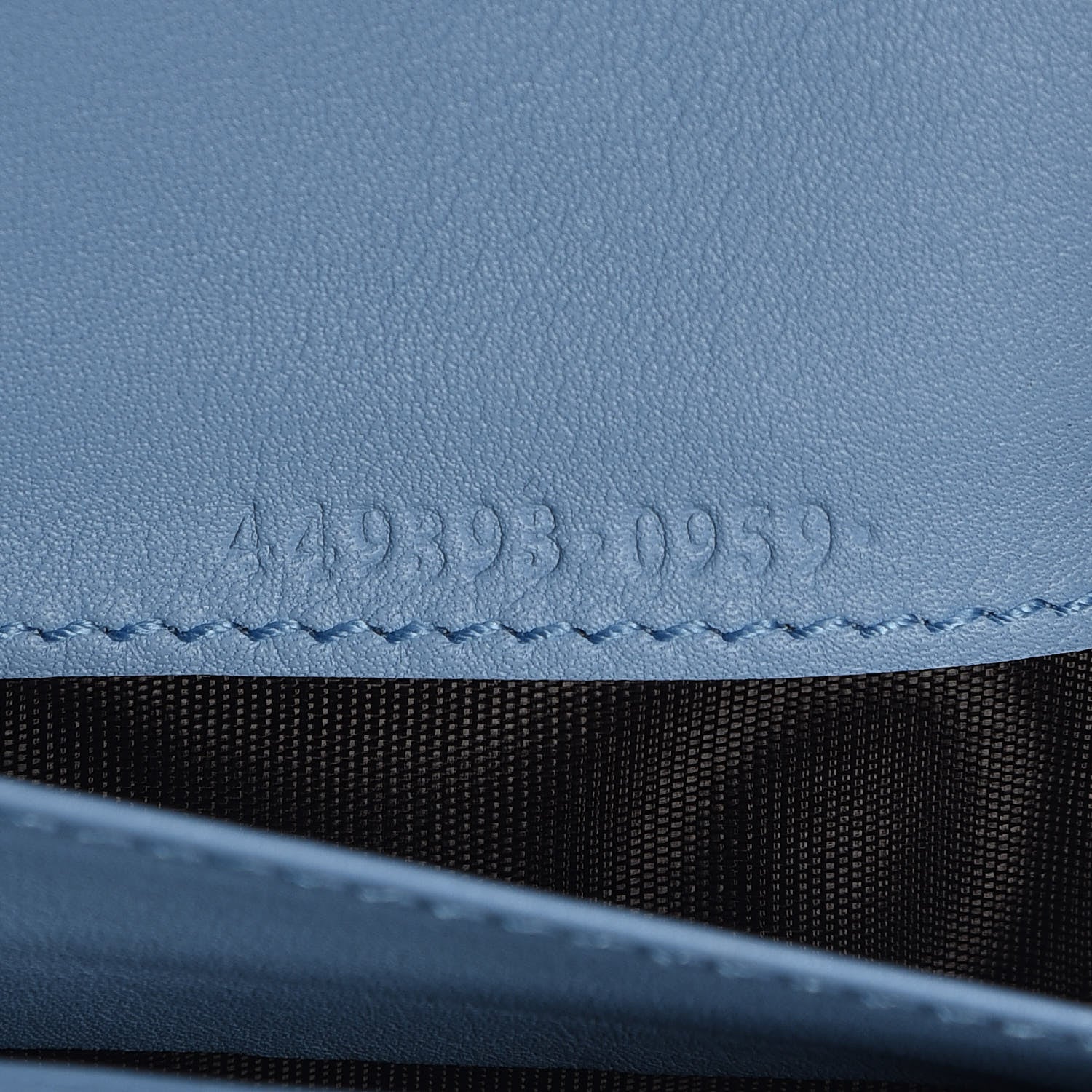 Gucci Microguccissima Continental Flap Wallet Mineral Blue 7 of 8