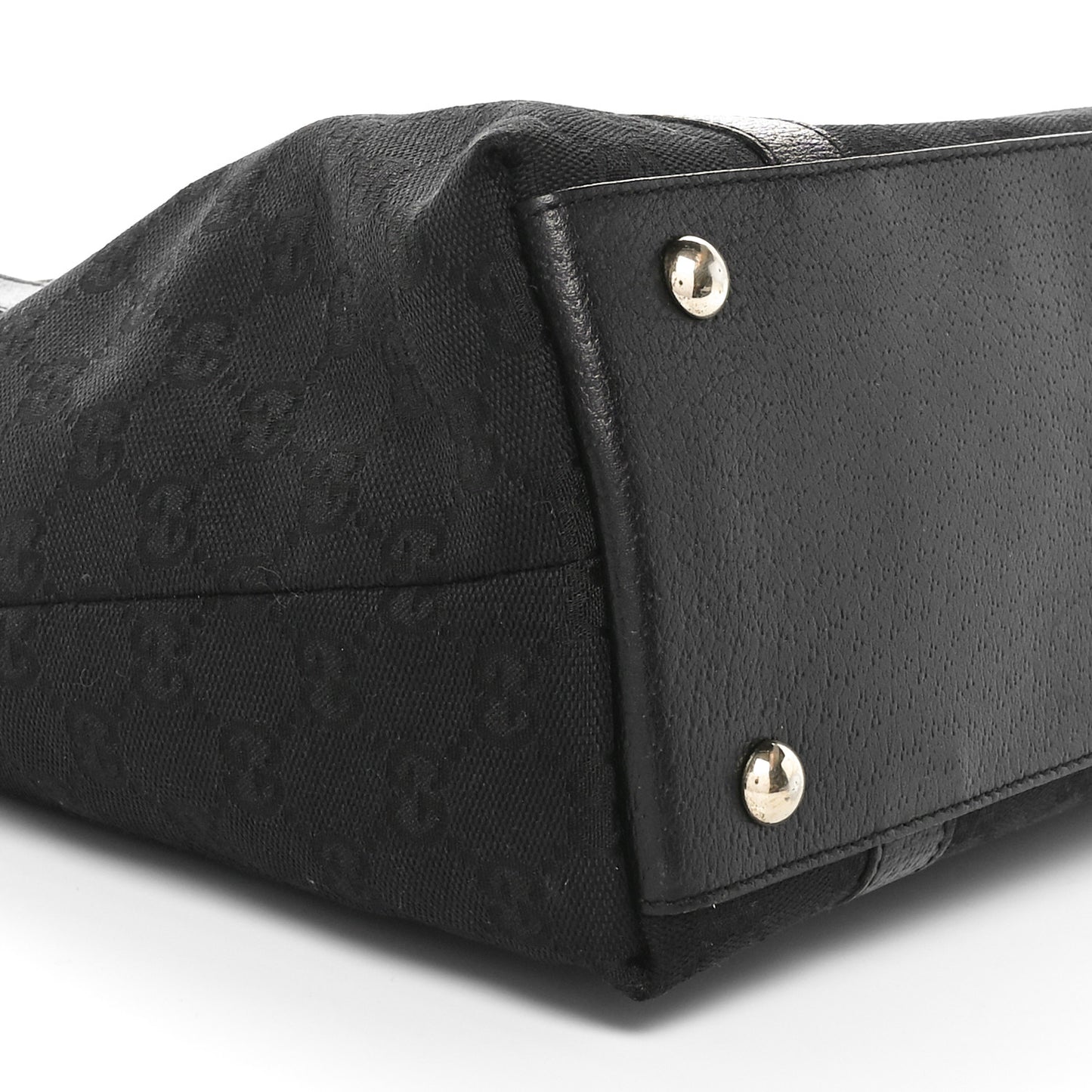 Monogram Medium Abbey Tote Black