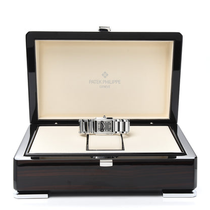 Patek Philippe Stainless Steel Diamond 25mm Twenty-4 Quartz Watch Black 4910/10A-001 7 of 7