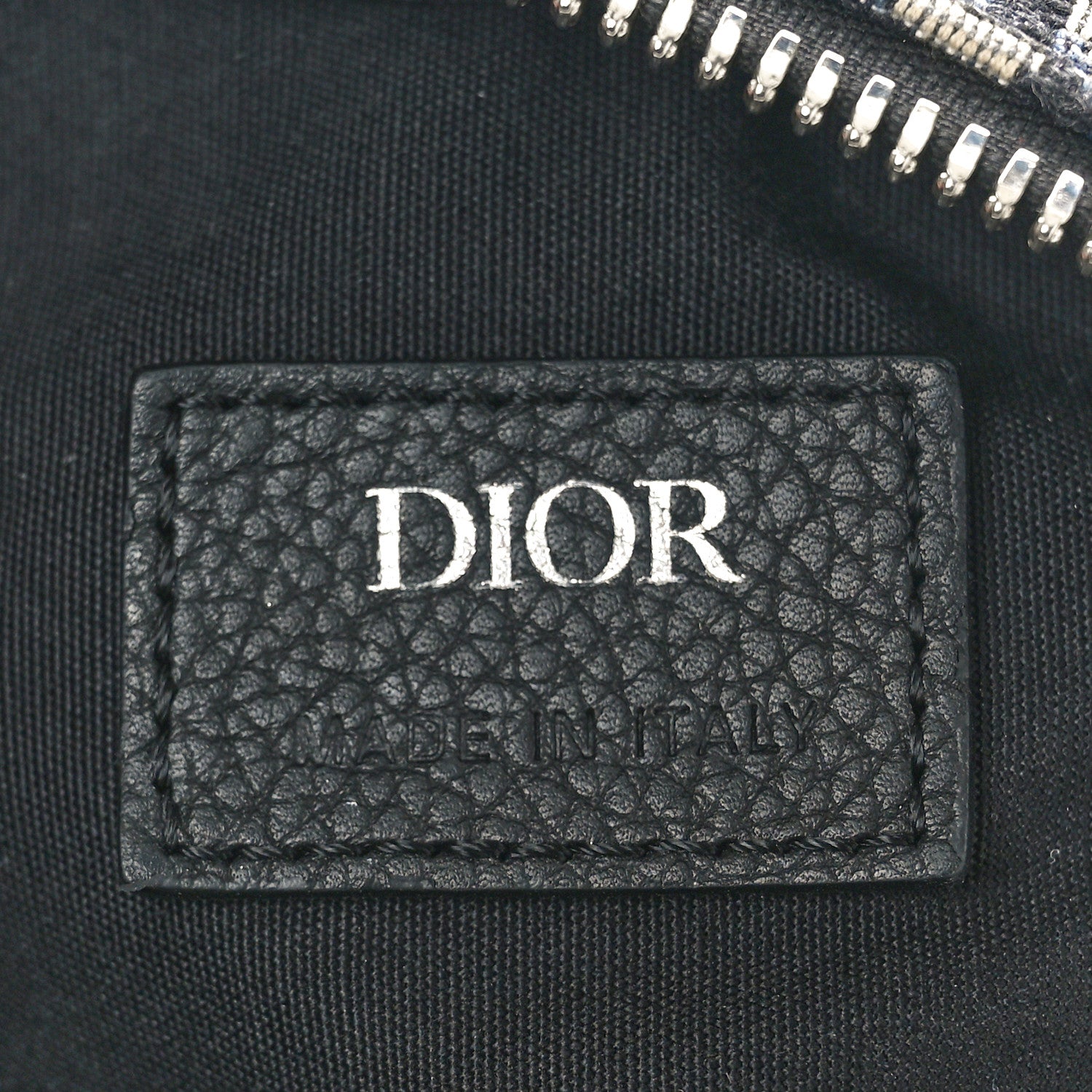 Christian Dior Oblique Roller Messenger Bag Blue 6 of 9