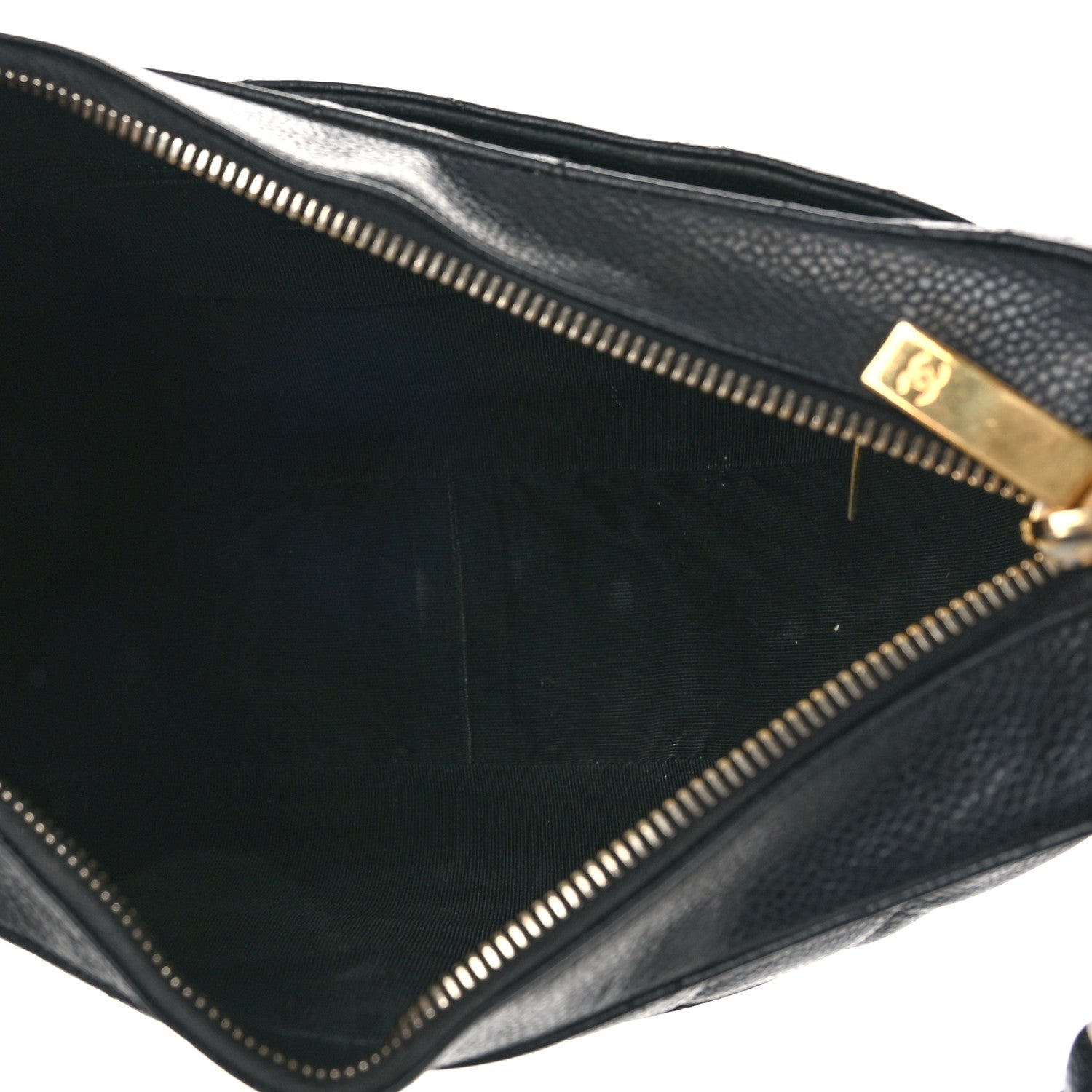 Chanel Caviar Quilted Timeless CC Shoulder Bag Black 5 of 10