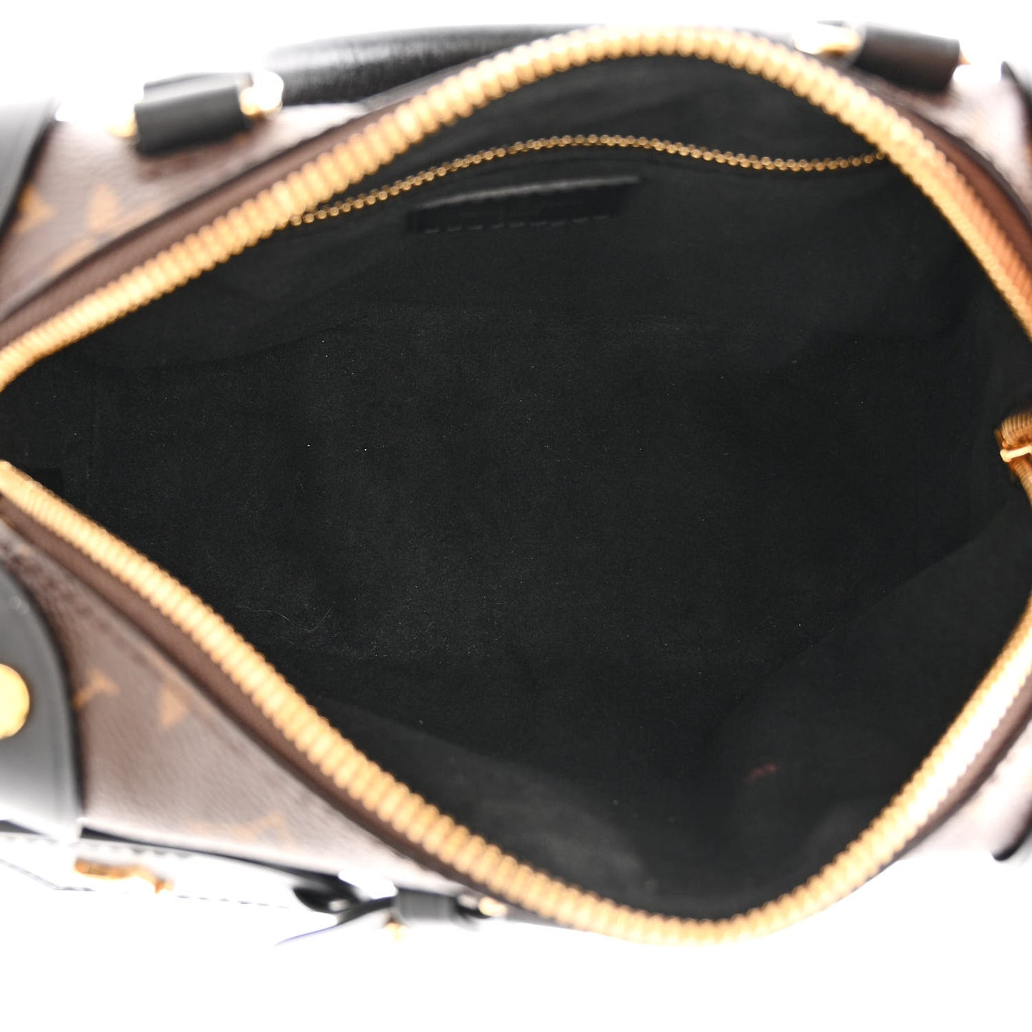 Monogram Petite Malle Souple Black