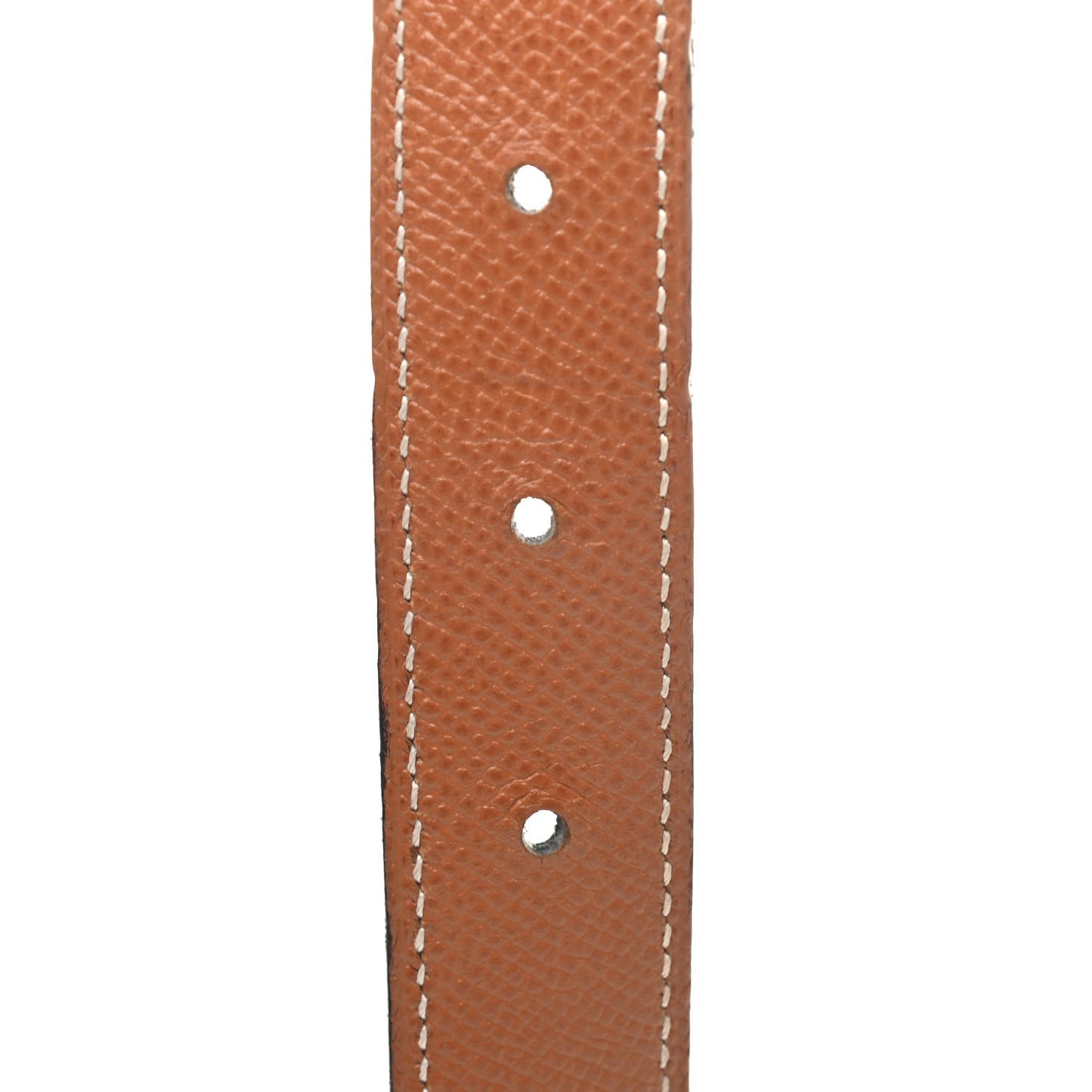Box Epsom 24mm Mini Constance H Belt 70 Black Gold