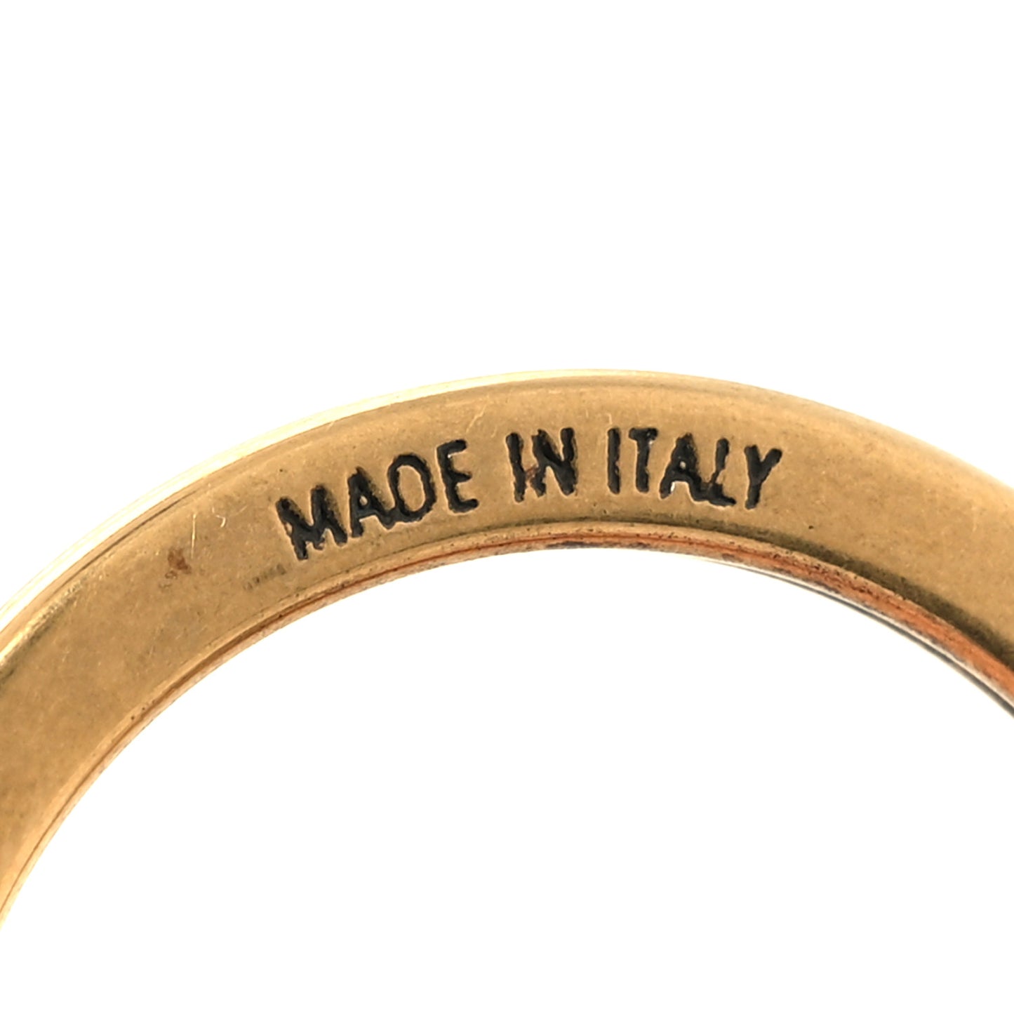 Metal Crystal Feline Key Charm