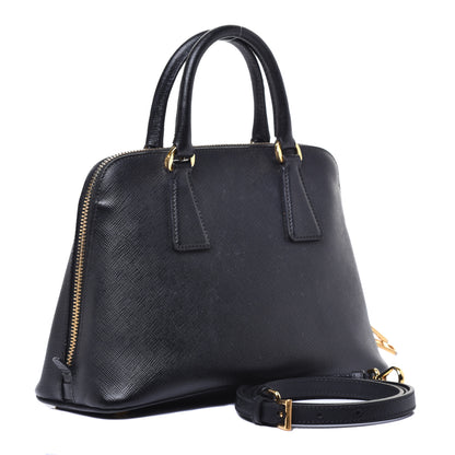 Prada Saffiano Lux Small Promenade Tote Black 3 of 8
