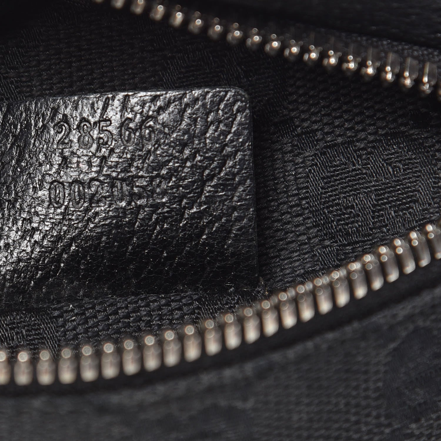 Gucci GG Monogram Double Pocket Belt Bag Black 7 of 12