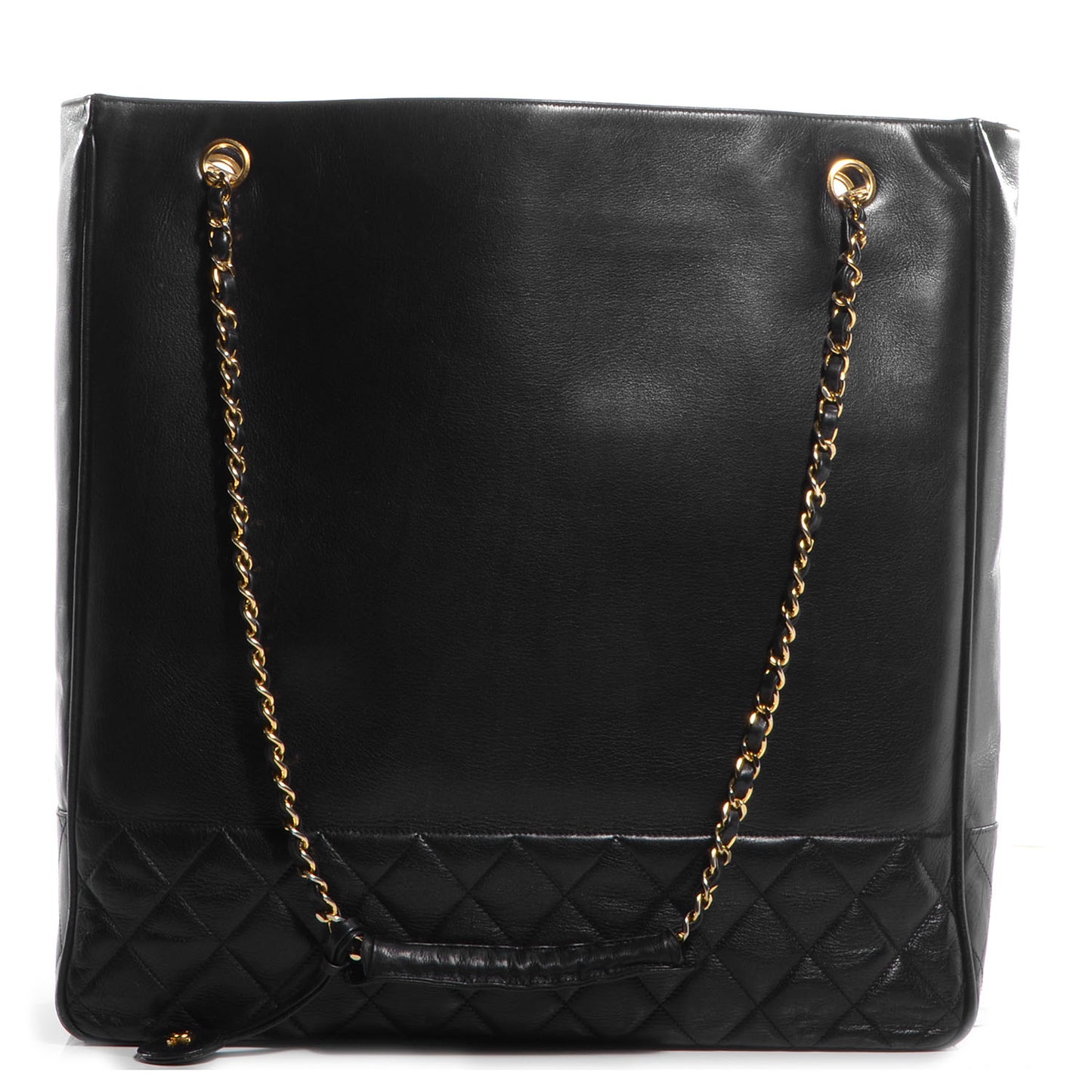 Lambskin Shoulder Bag Black