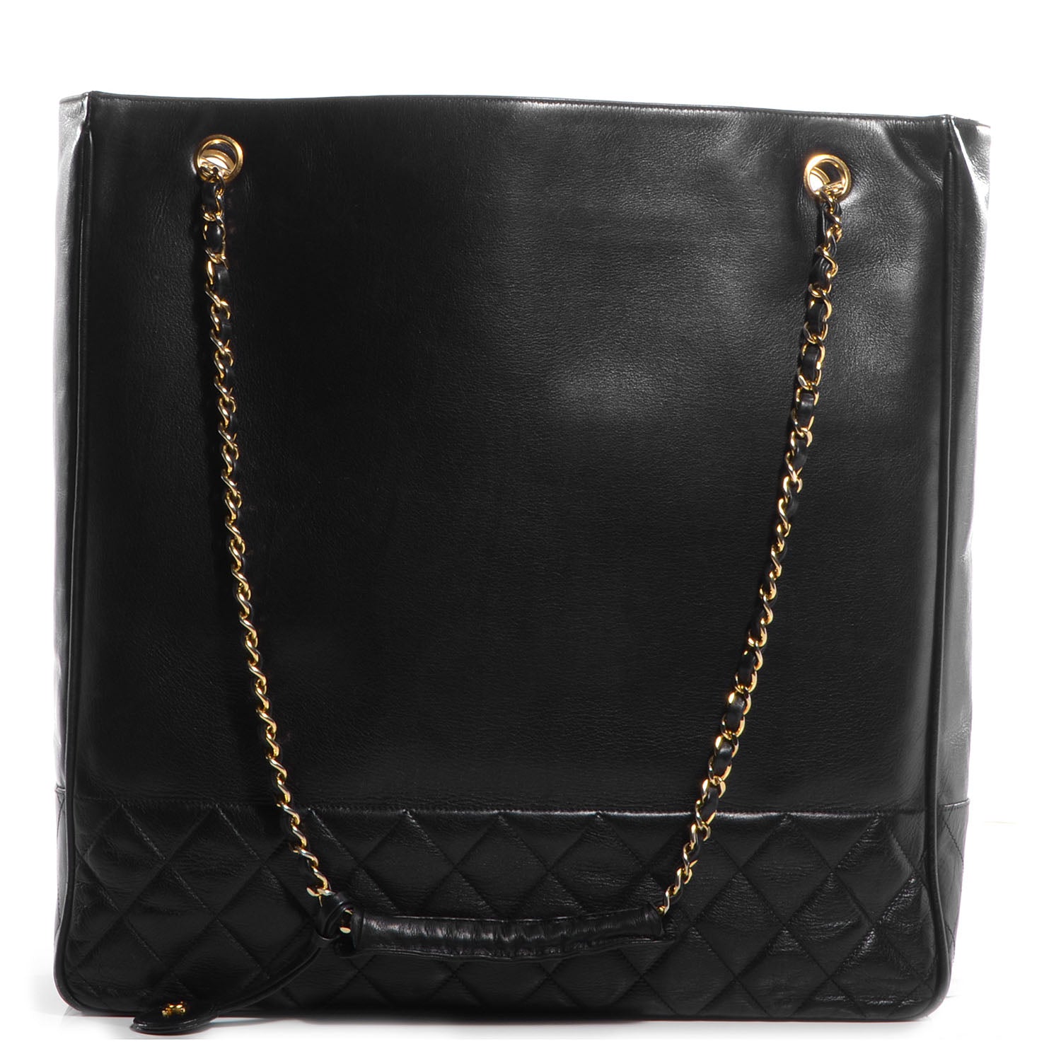Chanel Lambskin Shoulder Bag Black 1 of 7