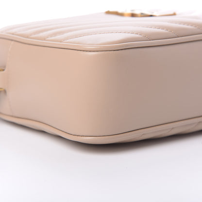 Saint Laurent Calfskin Matelasse Monogram Lou Camera Bag Dark Beige 9 of 10