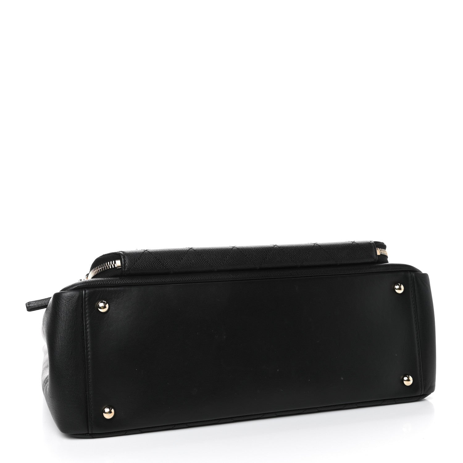 Chanel Caviar Quilted Large Business Affinity Shopping Bag Black 3 of 4