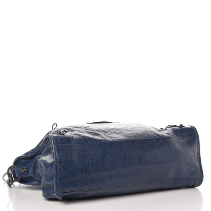 Balenciaga Agneau Classic Hardware City Bleu Mineral 5 of 15