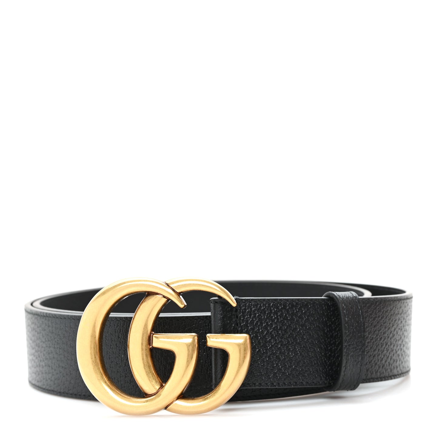 Textured Calfskin Double G 40mm Belt 100 40 Black