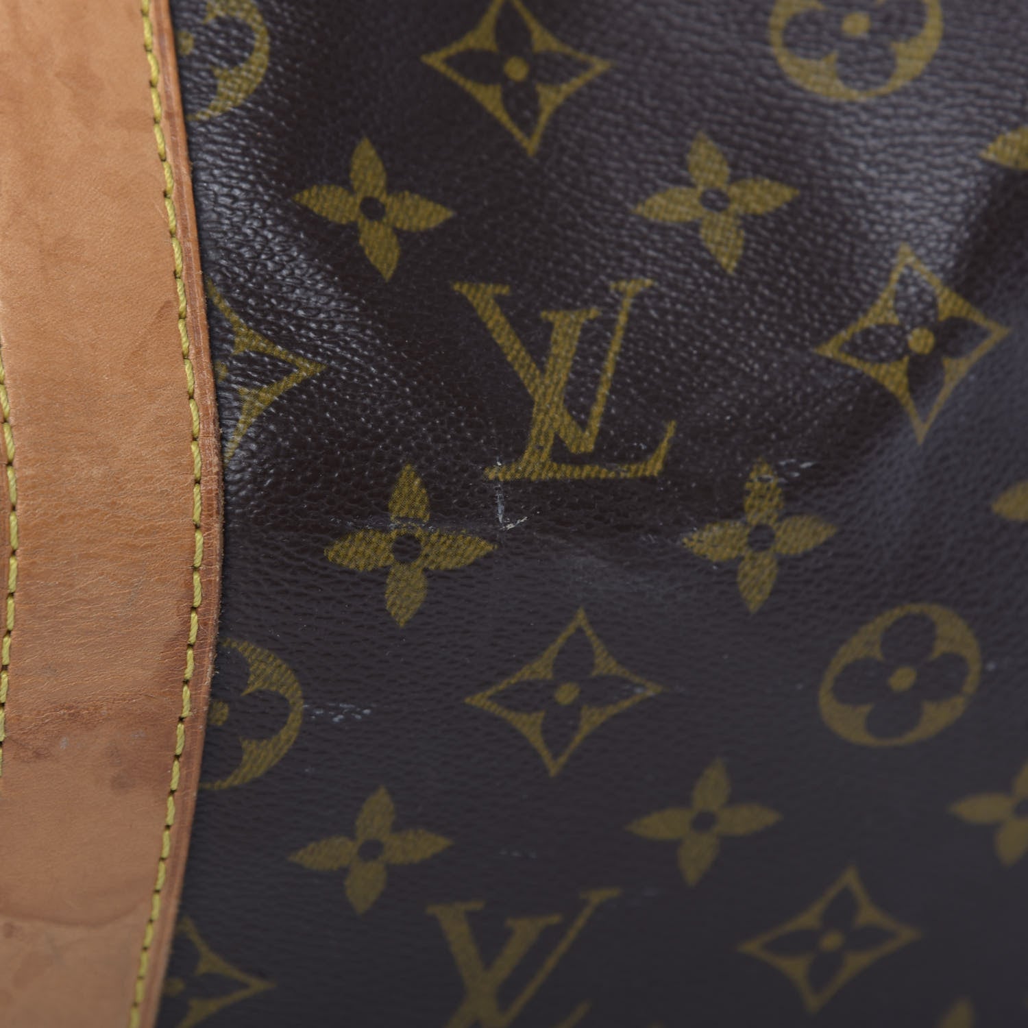 Louis Vuitton Monogram Keepall Bandouliere 50 10 of 18