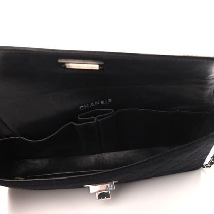 Chanel Jersey Patent Quilted 2.55 Reissue East West Flap Black 5 of 13