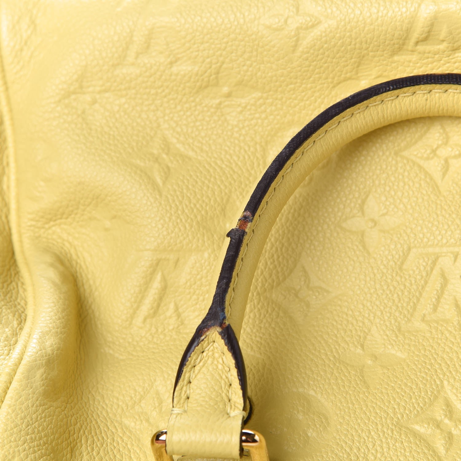 Louis Vuitton Empreinte Speedy Bandouliere 25 Citrine 9 of 17