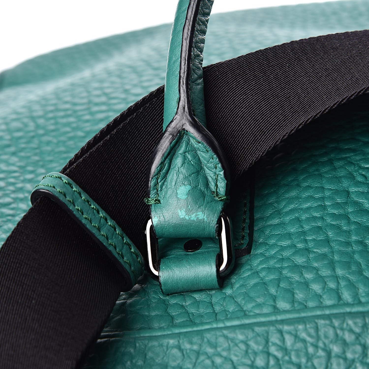 Burberry Signature Grain Briefcase Green 18 of 18