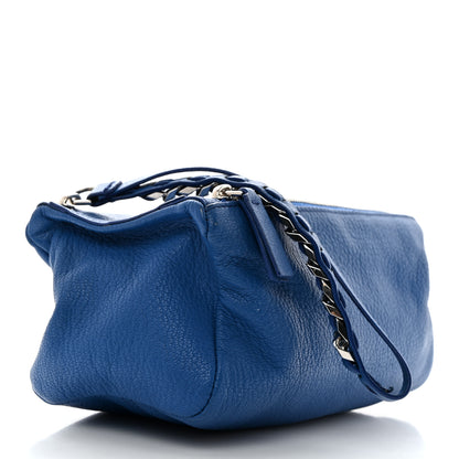 Givenchy Sugar Goatskin Pandora Wristlet Indigo Blue 4 of 7
