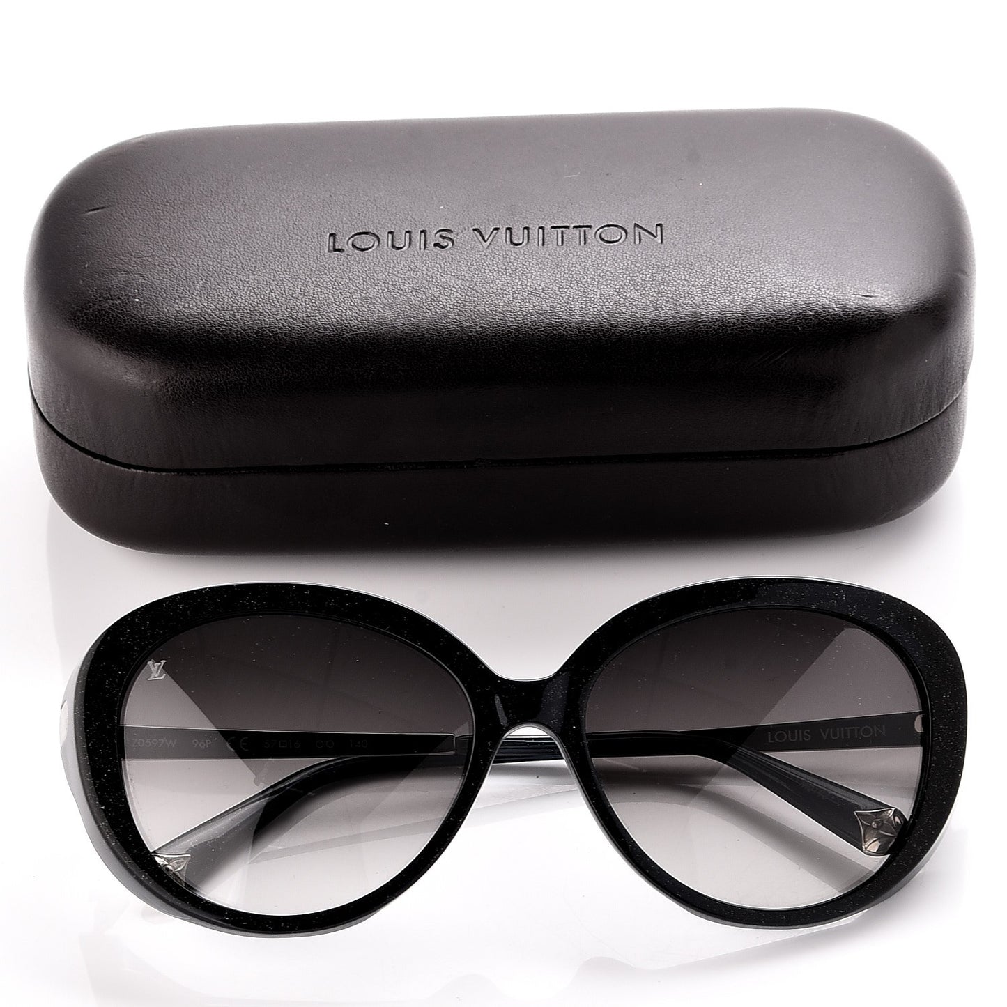 Acetate Bluebell Sunglasses Z0597W Black Glitter