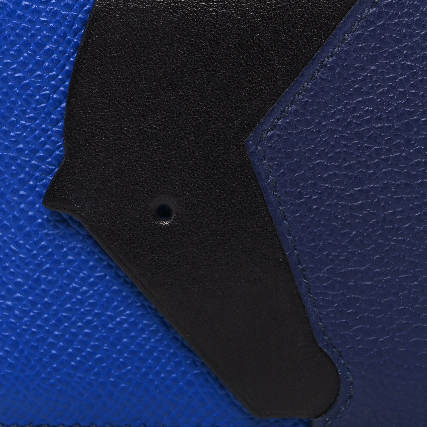 Hermes Epsom Evercalf Evercolor Sombrero Les Petits Chevaux Card Holder Bleu Encre Indigo 8 of 9