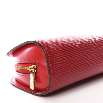 Louis Vuitton Epi Dauphine 17 Cosmetic Pouch Castillan Red 5 of 8