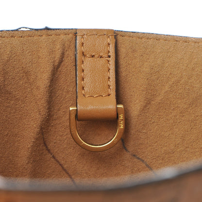 MCM Visetos Shopper Tote Cognac 8 of 21