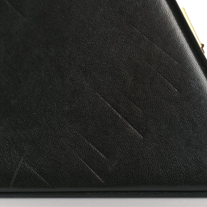 Saint Laurent Lambskin Pyramid Clutch Black 11 of 11