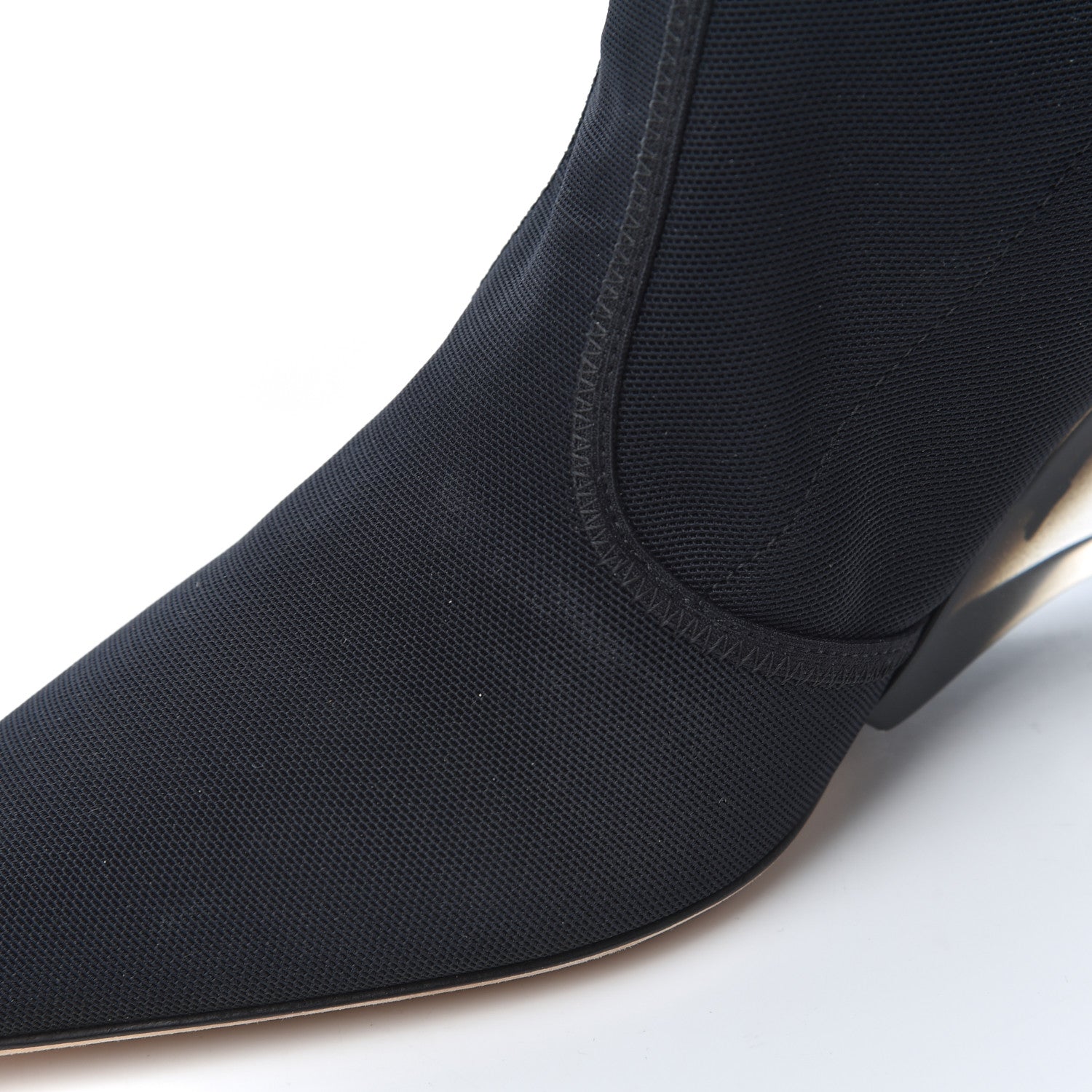 Christian Dior Micro Resille Lucite Etoile Boots 39 Black 10 of 14