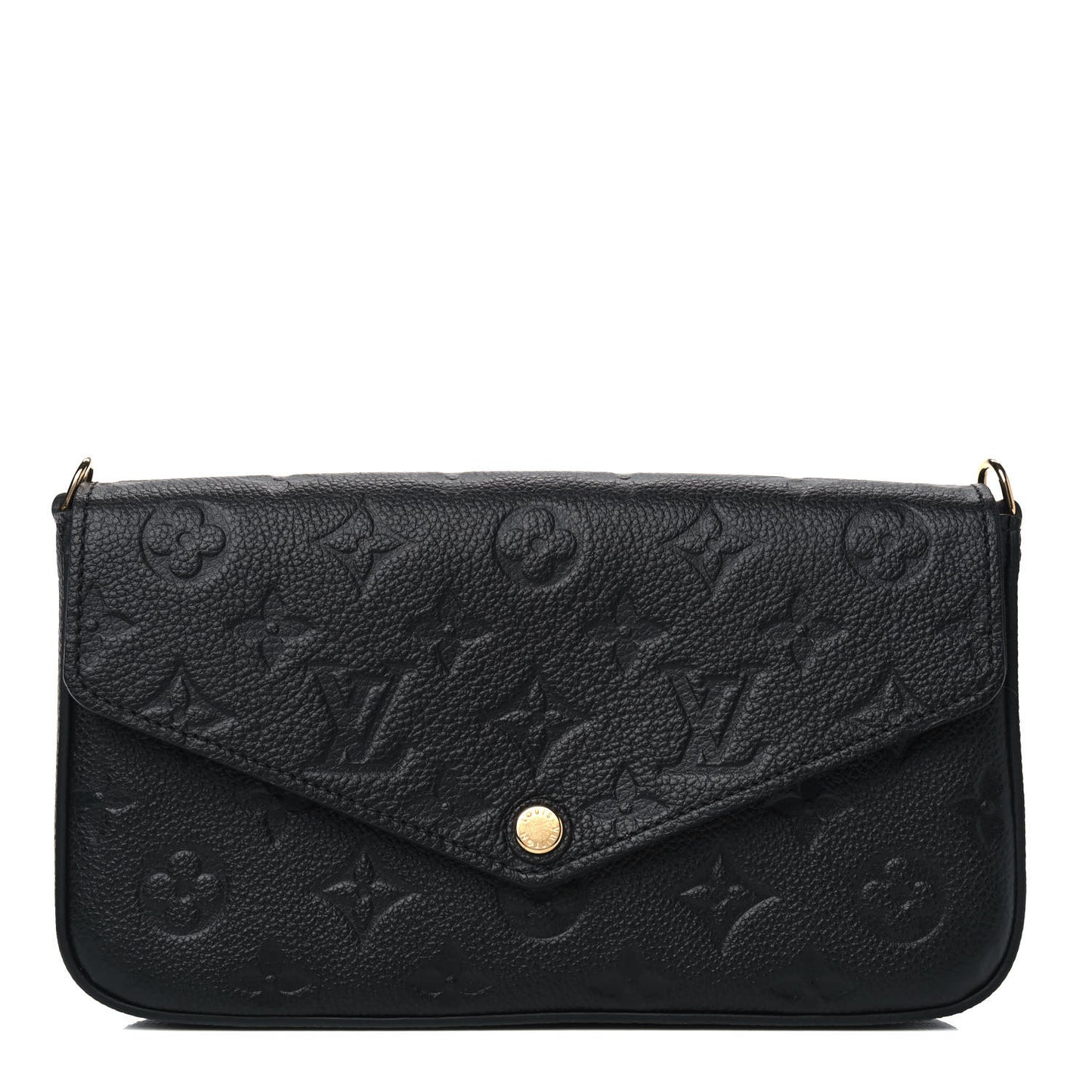 Empreinte Pochette Felicie Chain Wallet Black