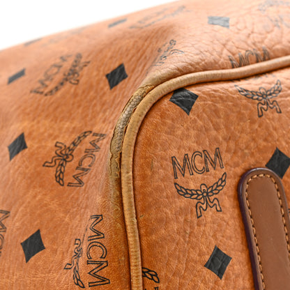 MCM Visetos Large Liz Reversible Shopper Tote Cognac 16 of 26