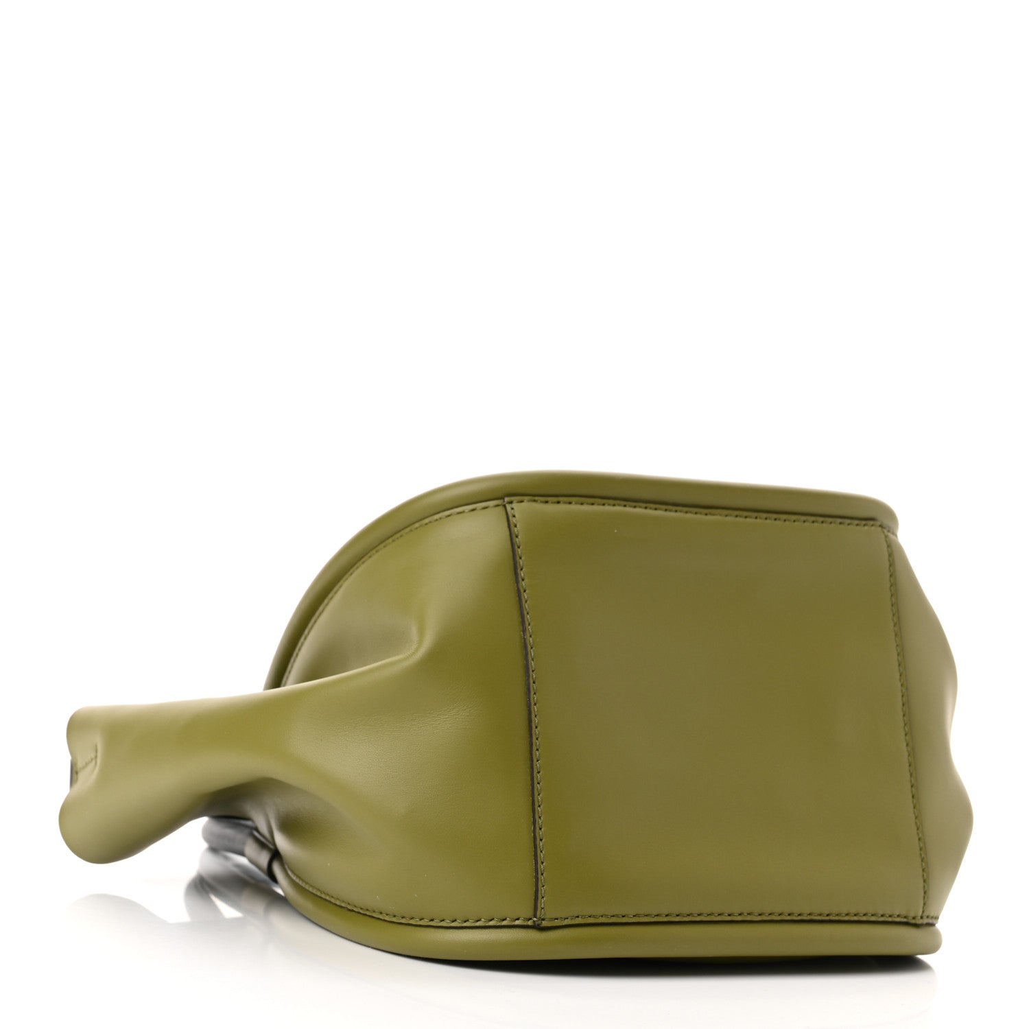 Proenza Schouler Calfskin Suede Large Ruched Tote Moss 4 of 10