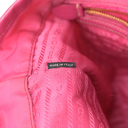 Prada Tessuto Nylon Jacquard Logo Tote 7 of 17