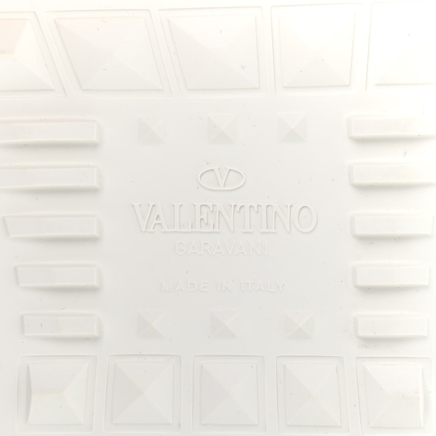 Valentino Garavani Calfskin Mink Fur Sneakers 37 White Rosso Valentino 6 of 9